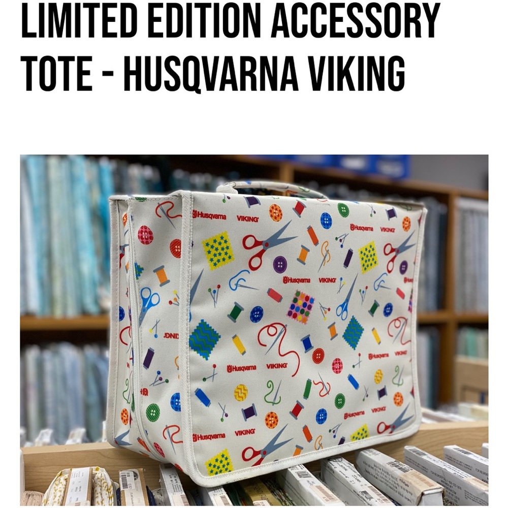 Husqvarna Viking Limited Edition Accessory Tote